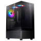 Adata Case|ADATA|INVADER X MINI|MidiTower|Case product features Transparent panel|ATX|MicroATX|MiniITX|Colour Black|INVADERXMINIMT-BKCWW