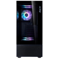 Adata Case|ADATA|INVADER X MINI|MidiTower|Case product features Transparent panel|ATX|MicroATX|MiniITX|Colour Black|INVADERXMINIMT-BKCWW
