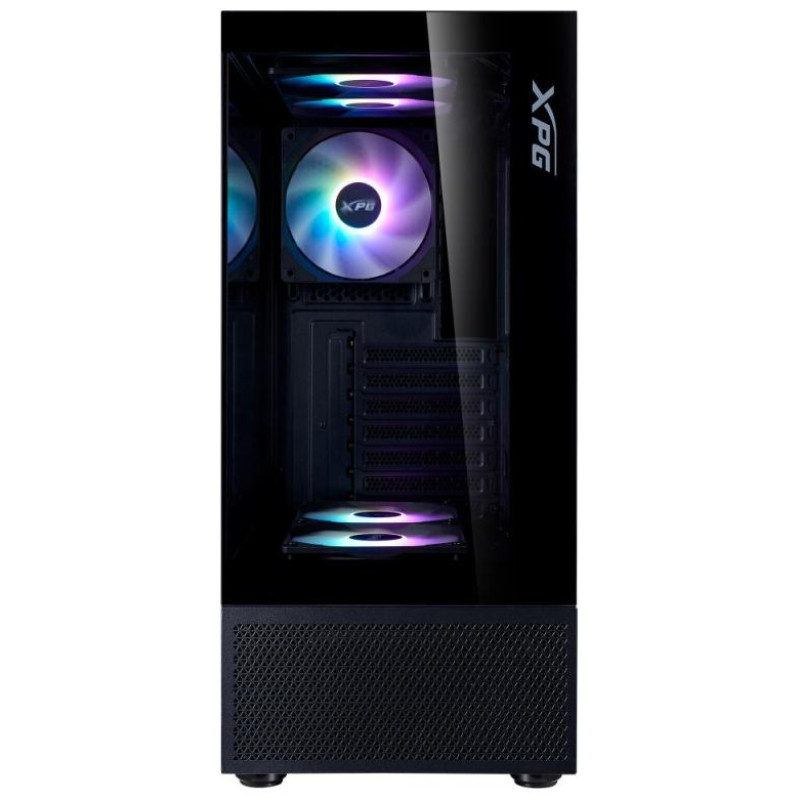 Adata Case|ADATA|INVADER X MINI|MidiTower|Case product features Transparent panel|ATX|MicroATX|MiniITX|Colour Black|INVADERXMINIMT-BKCWW