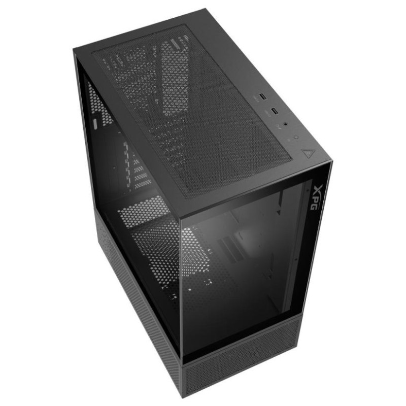 Adata Case|ADATA|INVADER X MINI|MidiTower|Case product features Transparent panel|ATX|MicroATX|MiniITX|Colour Black|INVADERXMINIMT-BKCWW