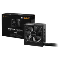 Be Quiet Power Supply|BE QUIET|500 Watts|Efficiency 80 PLUS BRONZE|PFC Active|MTBF 100000 hours|BN301