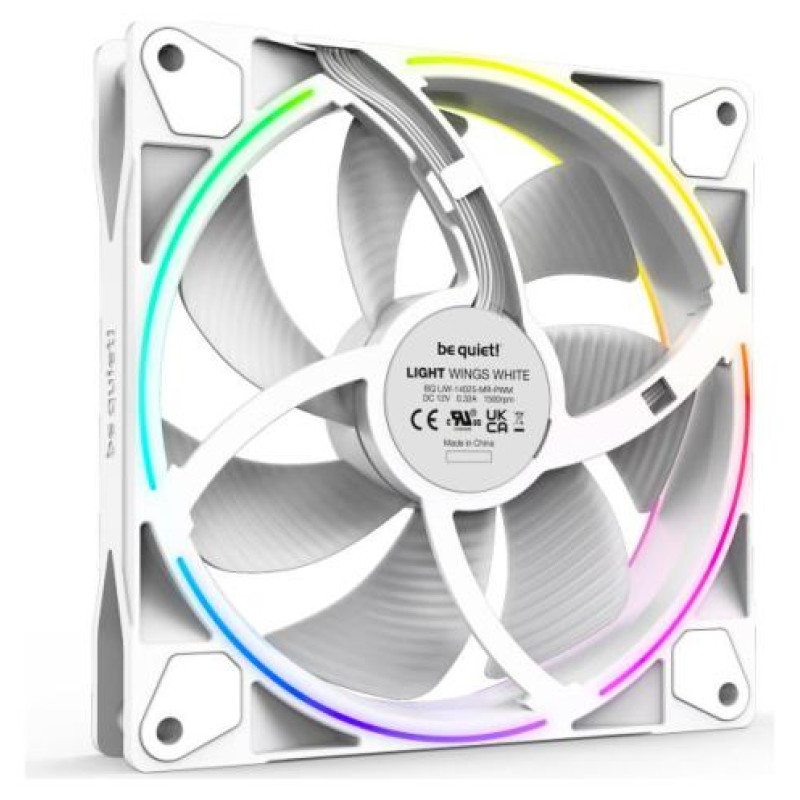 Be Quiet CASE FAN 140MM LIGHT WINGS PWM/WHITE BL102 BE QUIET