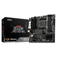 MSI Mainboard|MSI|AMD B550|SAM4|MicroATX|2xPCI-Express 3.0 1x|2xM.2|1xPCI-Express 4.0 16x|Memory DDR4|Memory slots 4|1x15pin D-sub|1xHDMI|1xDisplayPort|2xUSB 2.0|4xUSB 3.2|1xPS/2|1xRJ45|3xAudio port|B550MPRO-VDHWIFI