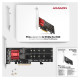 Axagon SSD ACC I/O CONTROLLER/PCEM2-ND AXAGON