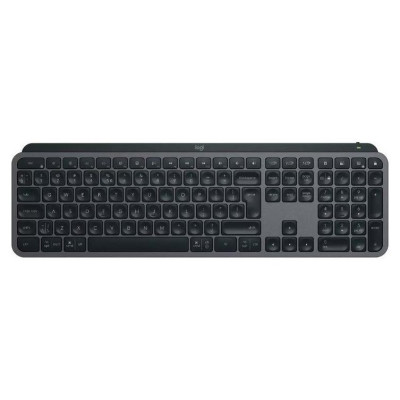 Logitech MX Keys S Plus Bluetooth Illuminated Keyboard with Palm Rest - GRAPHITE - US INT'L