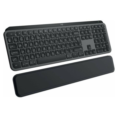 Logitech MX Keys S Plus Bluetooth Illuminated Keyboard with Palm Rest - GRAPHITE - US INT'L