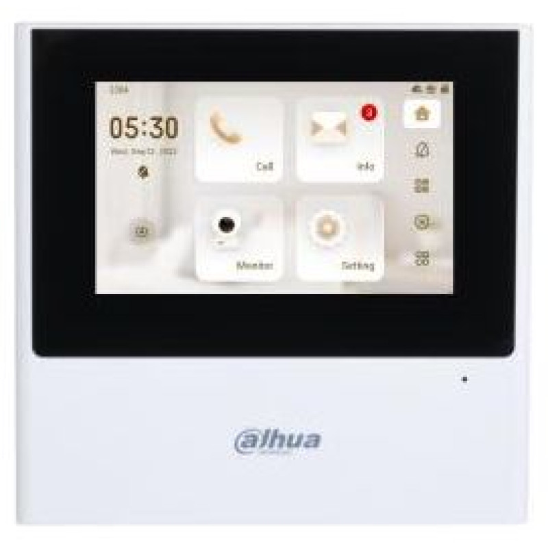 Dahua MONITOR LCD 4.3" IP DOORPHONE/WIFI POE VTH2611L-WP DAHUA