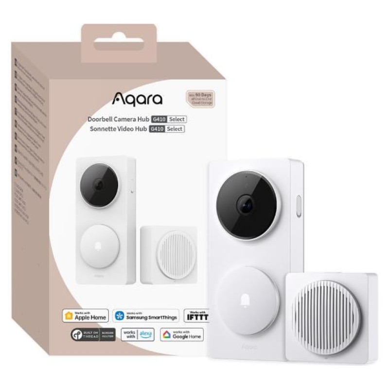Aqara SMART HOME G410 DOORBELL CAM/HUB WHITE CH-C09D-W AQARA