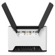 Mikrotik Access Point|MIKROTIK|Wi-Fi 6|USB|4x10/100/1000M|1x2.5GbE|Number of antennas 2|5HAXD2HAXD-TC&FG621-EA