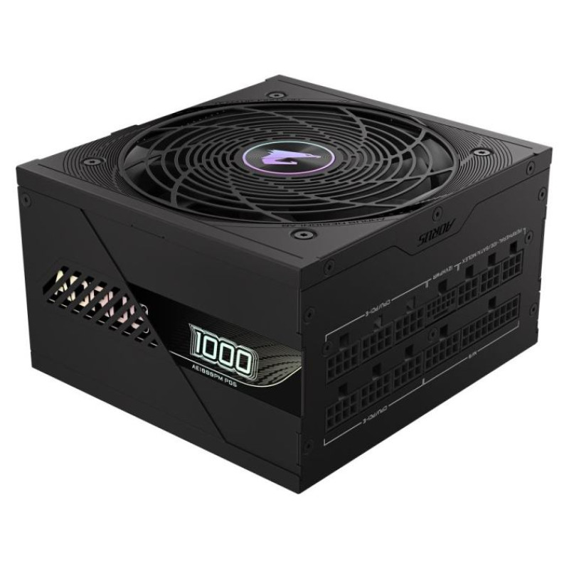 Gigabyte Power Supply|NZXT|GP-AE1000PM PG5|1000 Watts|Efficiency 80 PLUS PLATINIUM|PFC Active|MTBF 100000 hours|GP-AE1000PMPG5