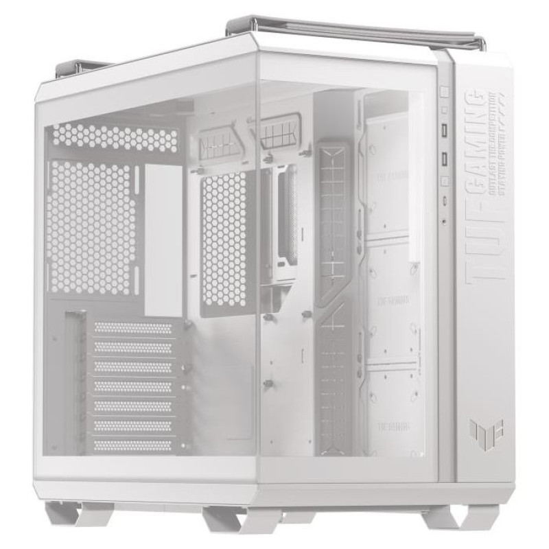 Asus Case|ASUS|TUF Gaming GT502 Horizon|MidiTower|Case product features Transparent panel|Not included|ATX|MicroATX|MiniITX|Colour White|TUFGAMGT502HORIZONWHT