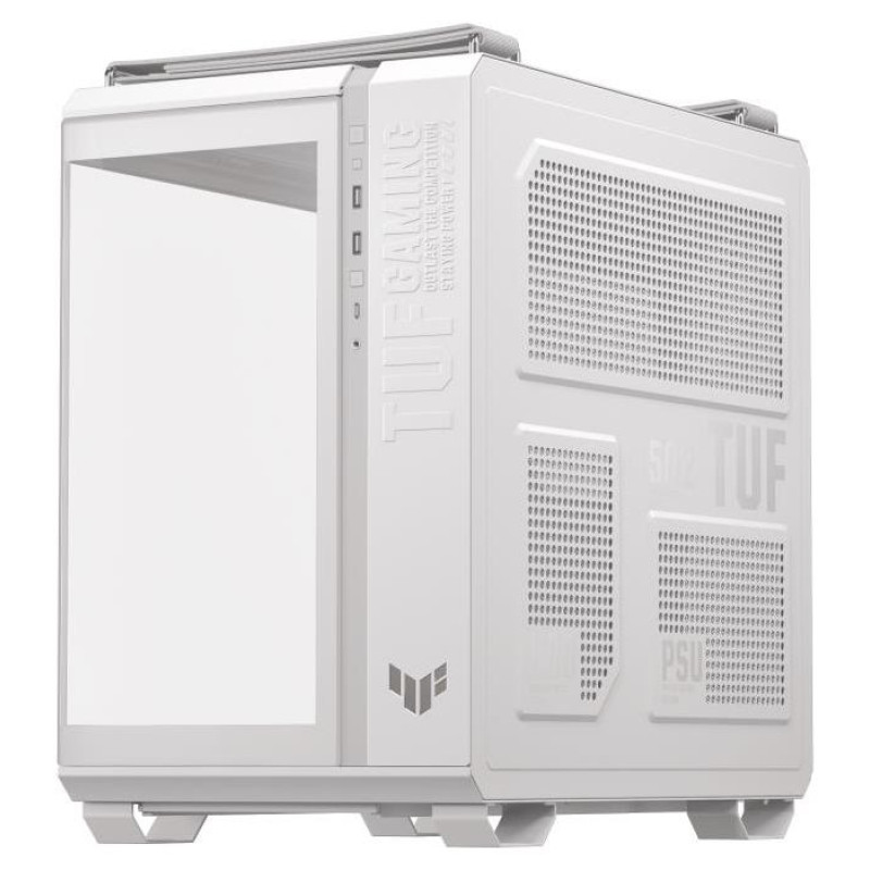 Asus Case|ASUS|TUF Gaming GT502 Horizon|MidiTower|Case product features Transparent panel|Not included|ATX|MicroATX|MiniITX|Colour White|TUFGAMGT502HORIZONWHT