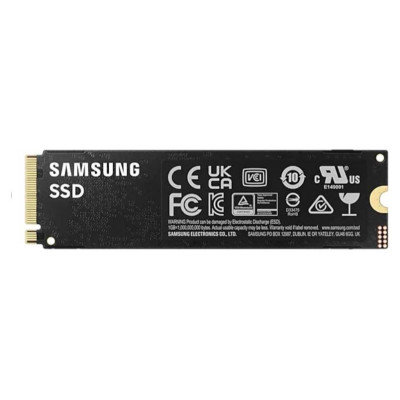 Samsung SSD|SAMSUNG|990 PRO|2TB|M.2|PCIE|NVMe|MLC|Write speed 6900 MBytes/sec|Read speed 7450 MBytes/sec|2.3mm|TBW 1200 TB|MTBF 1500000 hours|MZ-V9P2T0BW