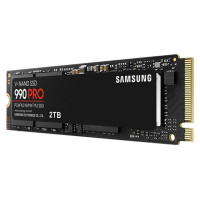 Samsung SSD|SAMSUNG|990 PRO|2TB|M.2|PCIE|NVMe|MLC|Write speed 6900 MBytes/sec|Read speed 7450 MBytes/sec|2.3mm|TBW 1200 TB|MTBF 1500000 hours|MZ-V9P2T0BW