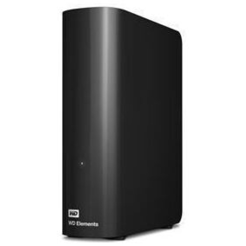 Western Digital External HDD|WESTERN DIGITAL|Elements Desktop|10TB|USB 3.0|Drives 1|Black|WDBWLG0100HBK-EESN