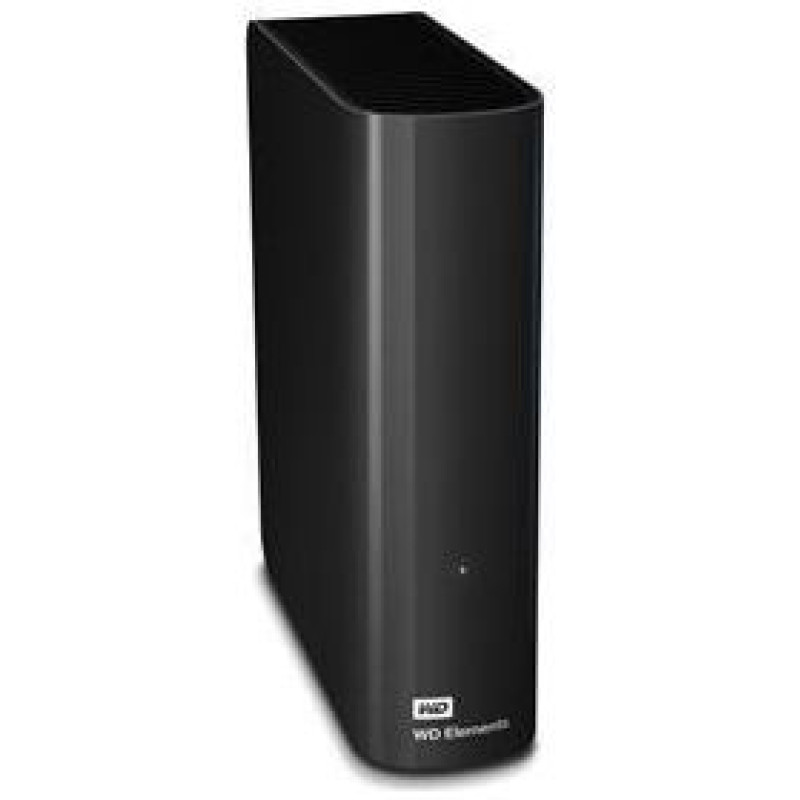 Western Digital External HDD|WESTERN DIGITAL|Elements Desktop|10TB|USB 3.0|Drives 1|Black|WDBWLG0100HBK-EESN