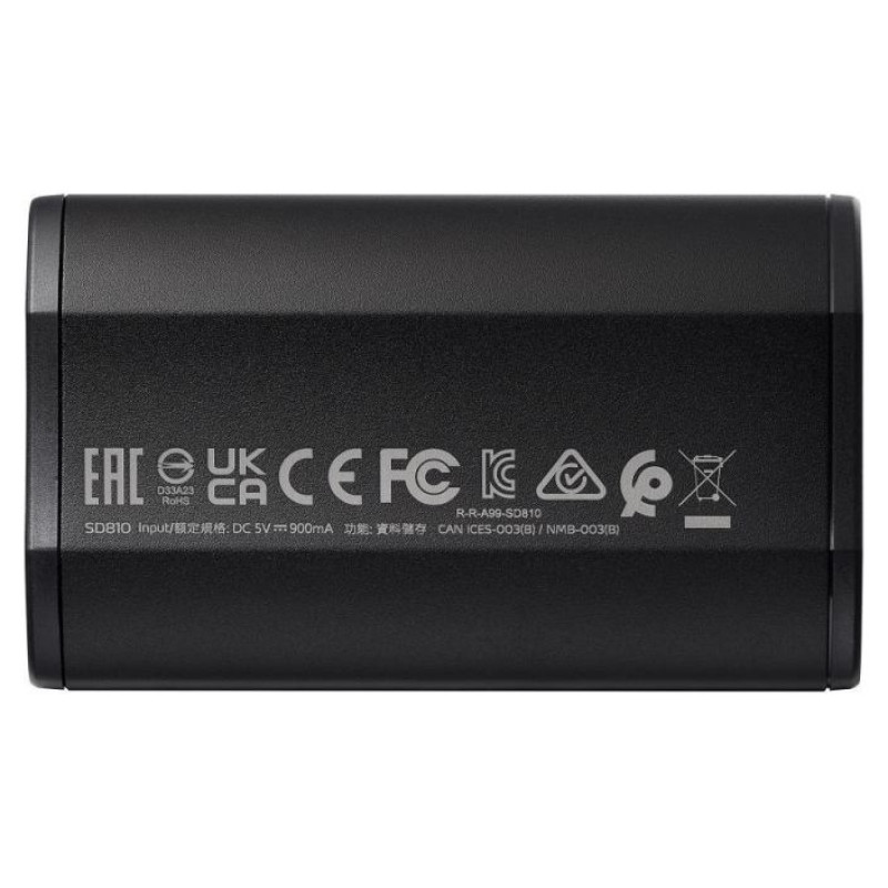 Adata External SSD|ADATA|SD810|4TB|USB-C|Write speed 2000 MBytes/sec|Read speed 2000 MBytes/sec|SD810-4000G-CBK