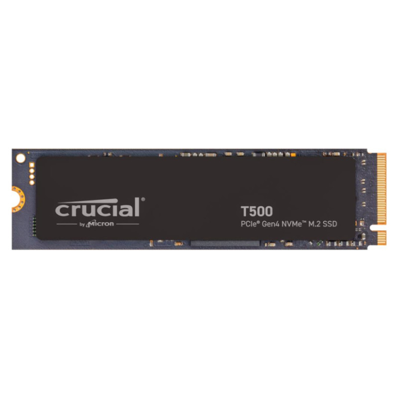 Crucial SSD|CRUCIAL|T500|4TB|M.2|PCIe Gen4|NVMe|3D NAND|Write speed 6900 MBytes/sec|Read speed 7000 MBytes/sec|TBW 2400 TB|CT4000T500SSD3
