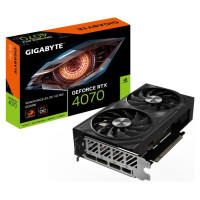 Gigabyte Graphics Card|GIGABYTE|NVIDIA GeForce RTX 4070|12 GB|GDDR6|192 bit|PCIE 4.0 16x|GPU 2490 MHz|Dual Slot Fansink|1xHDMI|3xDisplayPort|GV-N4070WF2OCV2-12GD