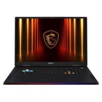 MSI Notebook|MSI|Raider|18 HX AI A2XWIG|CPU  Core Ultra|U9-285HX|2800 MHz|18"|3840x2400|RAM 64GB|DDR5|6400 MHz|SSD 2TB+2TB|NVIDIA GeForce RTX 5080|16GB|ENG|Card Reader SD Expres|Windows 11 Home|Black|3.6 kg|RDR18HXAIA2XWIG-230NL