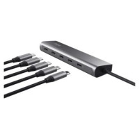 Trust USB hubs Trust Halyx 5 PORT USB-C