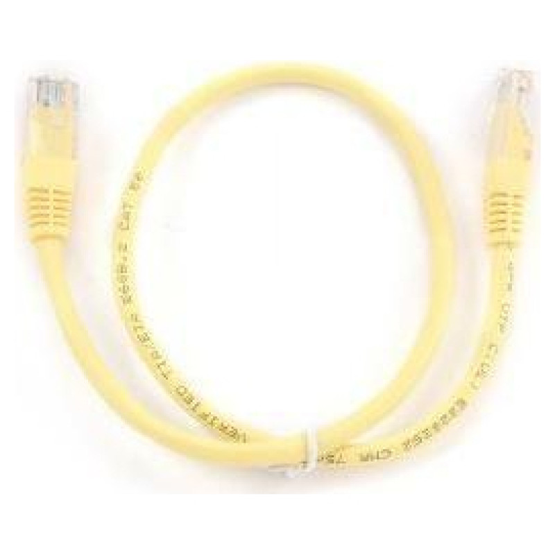 Gembird PATCH CABLE CAT5E UTP 0.5M/PP12-0.5M/Y GEMBIRD