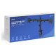 Savio Monitora stiprinājums Savio  17" - 32" Dual monitor desk mount