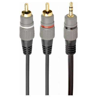 Gembird CABLE AUDIO 3.5MM TO 2RCA 2.5M/GOLD CCA-352-2.5M GEMBIRD