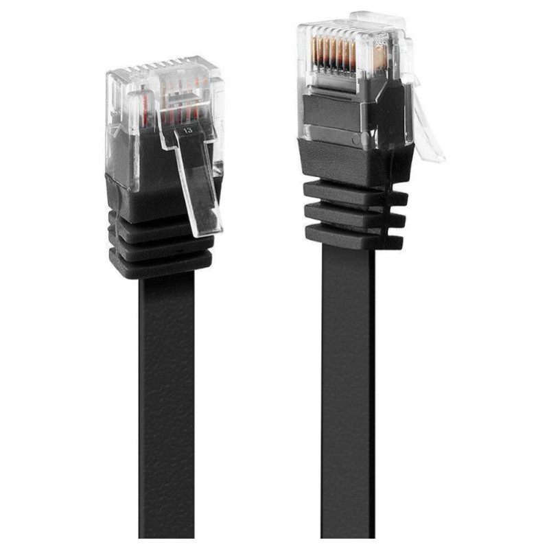Lindy CABLE CAT6 U/UTP 1M/BLACK 47521 LINDY
