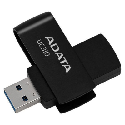 Adata MEMORY DRIVE FLASH USB3.2 64GB/BLACK UC310-64G-RBK ADATA