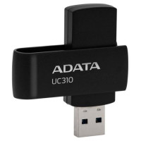 Adata MEMORY DRIVE FLASH USB3.2 64GB/BLACK UC310-64G-RBK ADATA