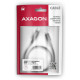 Axagon CABLE USB-C TO USB-C 2M 60W/HQ BLACK BUCM-CM20AB AXAGON