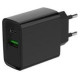 Gembird CHARGER USB UNIVERSAL QC3.0/TA-UC-PDQC20-01-BK GEMBIRD