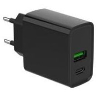 Gembird CHARGER USB UNIVERSAL QC3.0/TA-UC-PDQC20-01-BK GEMBIRD