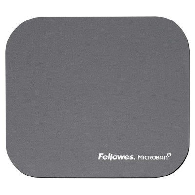 Fellowes MOUSE PAD MICROBAN/SILVER 5934005 FELLOWES