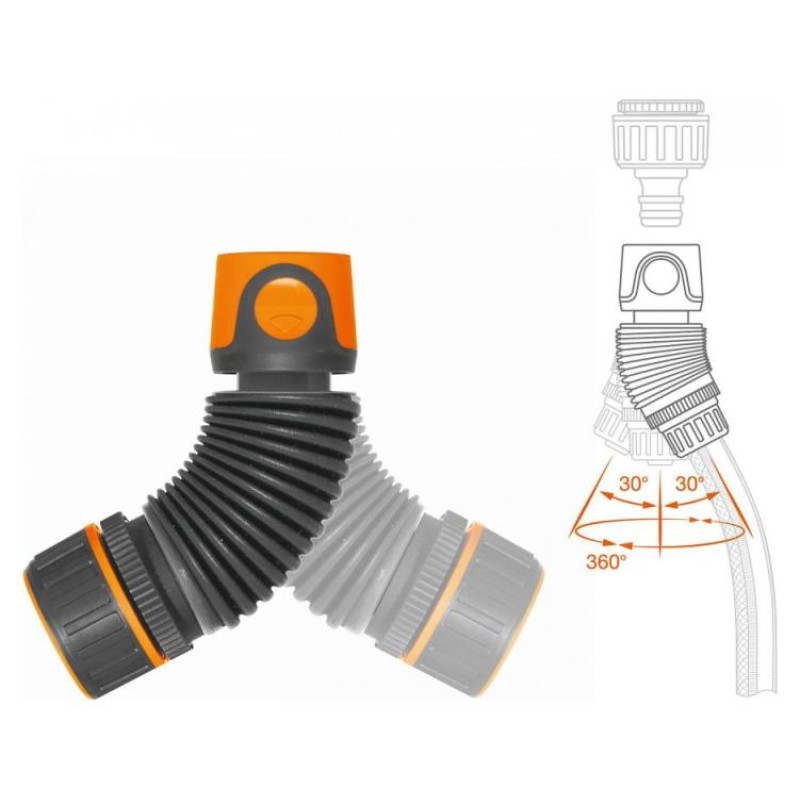 Daewoo HOSE ACC CONNECTOR FLEXIBLE/3/4" DWC 2819 DAEWOO