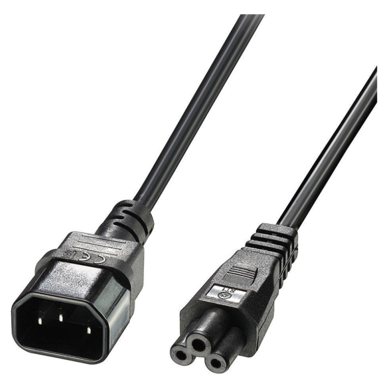 Lindy CABLE POWER IEC C14 TO IEC C5/2M 30341 LINDY