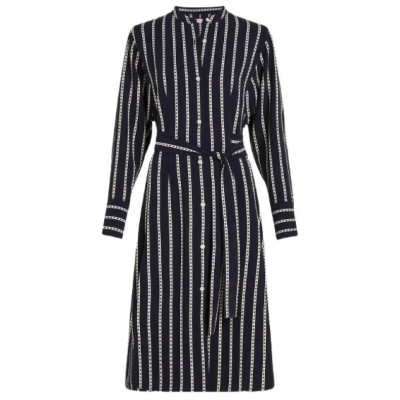 Tommy Hilfiger Argyle Stripe Dress W WW0WW40365 (40)