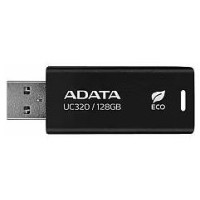 Adata MEMORY DRIVE FLASH USB3.2 128G/BLACK UC320-128G-RBK/BK ADATA