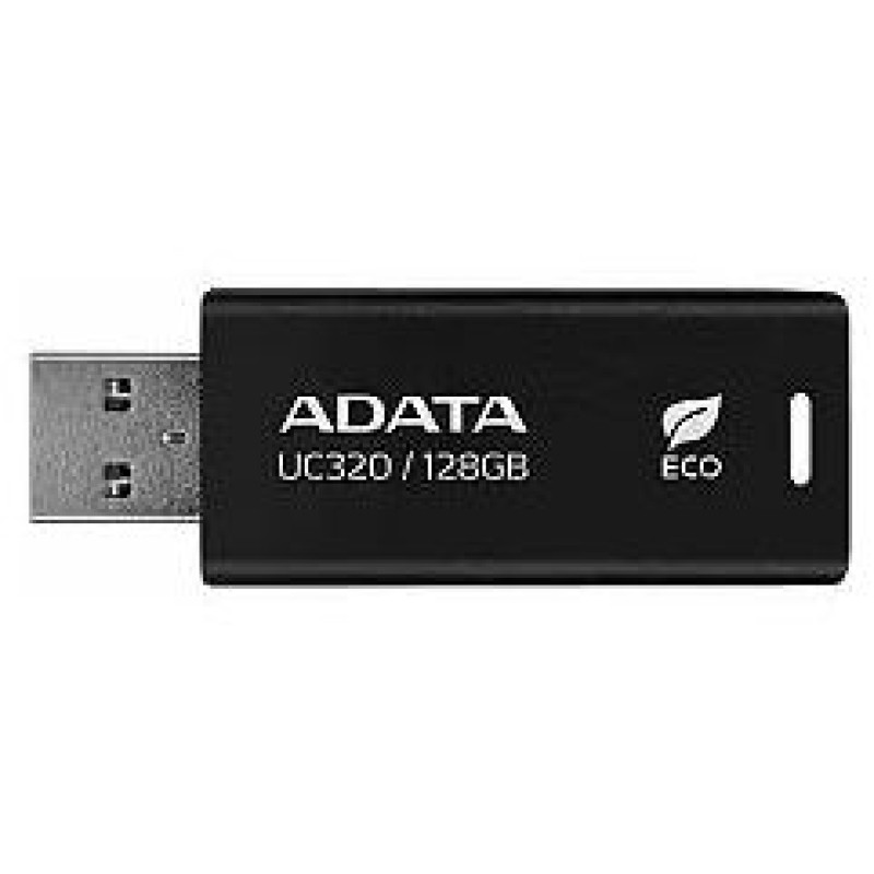Adata MEMORY DRIVE FLASH USB3.2 128G/BLACK UC320-128G-RBK/BK ADATA