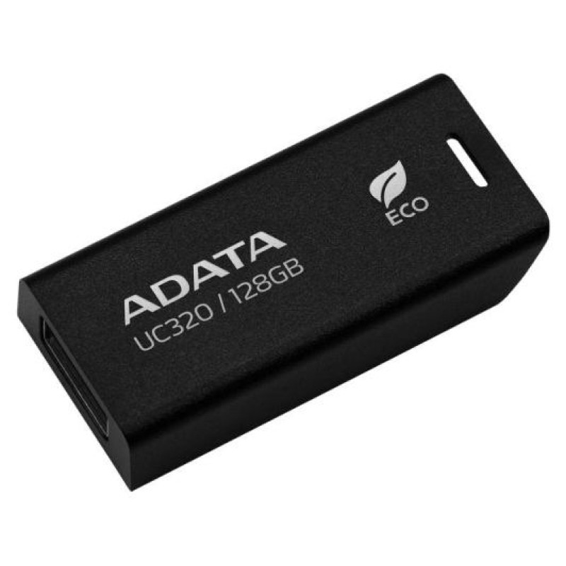 Adata MEMORY DRIVE FLASH USB3.2 128G/BLACK UC320-128G-RBK/BK ADATA