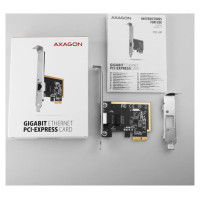 Axagon NET CARD PCIE 1GBE 1PORT/SP&LP PCEE-GRF AXAGON