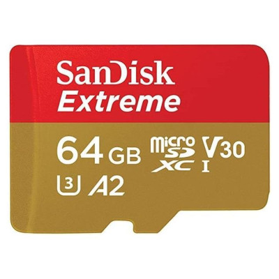 Sandisk MEMORY MICRO SDXC 64GB UHS-I/W/A SDSQXAH-064G-GN6AA SANDISK