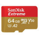 Sandisk MEMORY MICRO SDXC 64GB UHS-I/W/A SDSQXAH-064G-GN6AA SANDISK