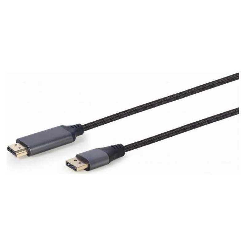 Gembird CABLE DISPLAY PORT TO HDMI/1.8M CC-DP-HDMI-4K-6 GEMBIRD