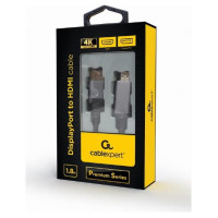 Gembird CABLE DISPLAY PORT TO HDMI/1.8M CC-DP-HDMI-4K-6 GEMBIRD