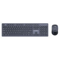 Gembird KEYBOARD +MOUSE WRL ENG/DESKTOP BK KBS-WCH-04 GEMBIRD