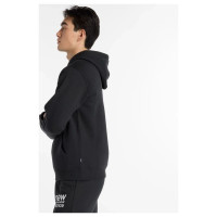 New Balance Sport Graphic Fleece Hoodie BK M MT51941BK (M)