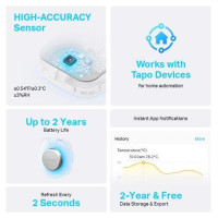 Tp-Link SMART HOME TEMPERATURE&HUMIDIT/SENSOR TAPO T310 TP-LINK