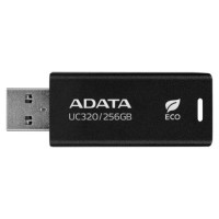 Adata MEMORY DRIVE FLASH USB3.2 256G/BLACK UC320-256G-RBK/BK ADATA